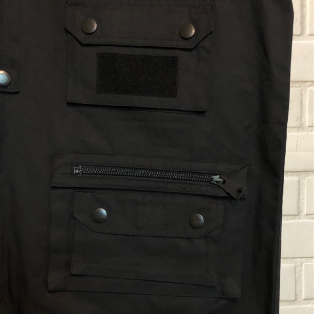 New Call of Duty Modern Warfare Activision Black DRKN Military Army Vest L-XL - Picture 8 of 12